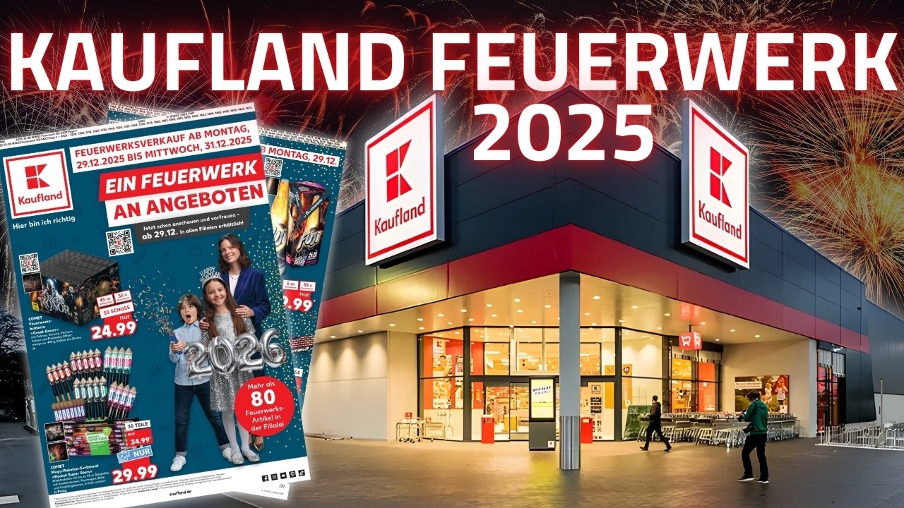 Kaufland Feuerwerk 2025 🔥 Prospekt Vorstellung | PyroExtrem