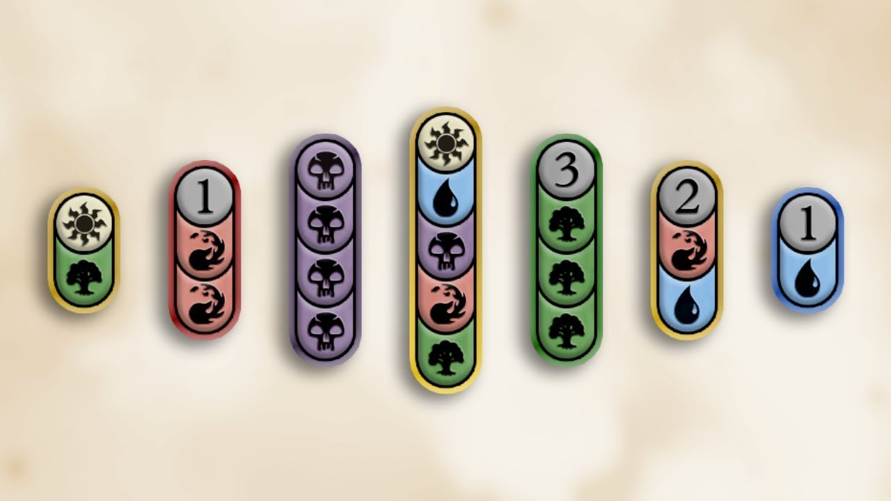 Custom Mana Cost Graphics - Trading Card Template Pt  4