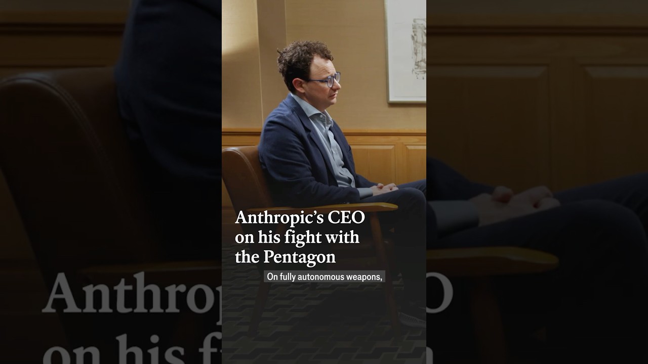 Anthropic&rsquo;s CEO on his fight with the Pentagon