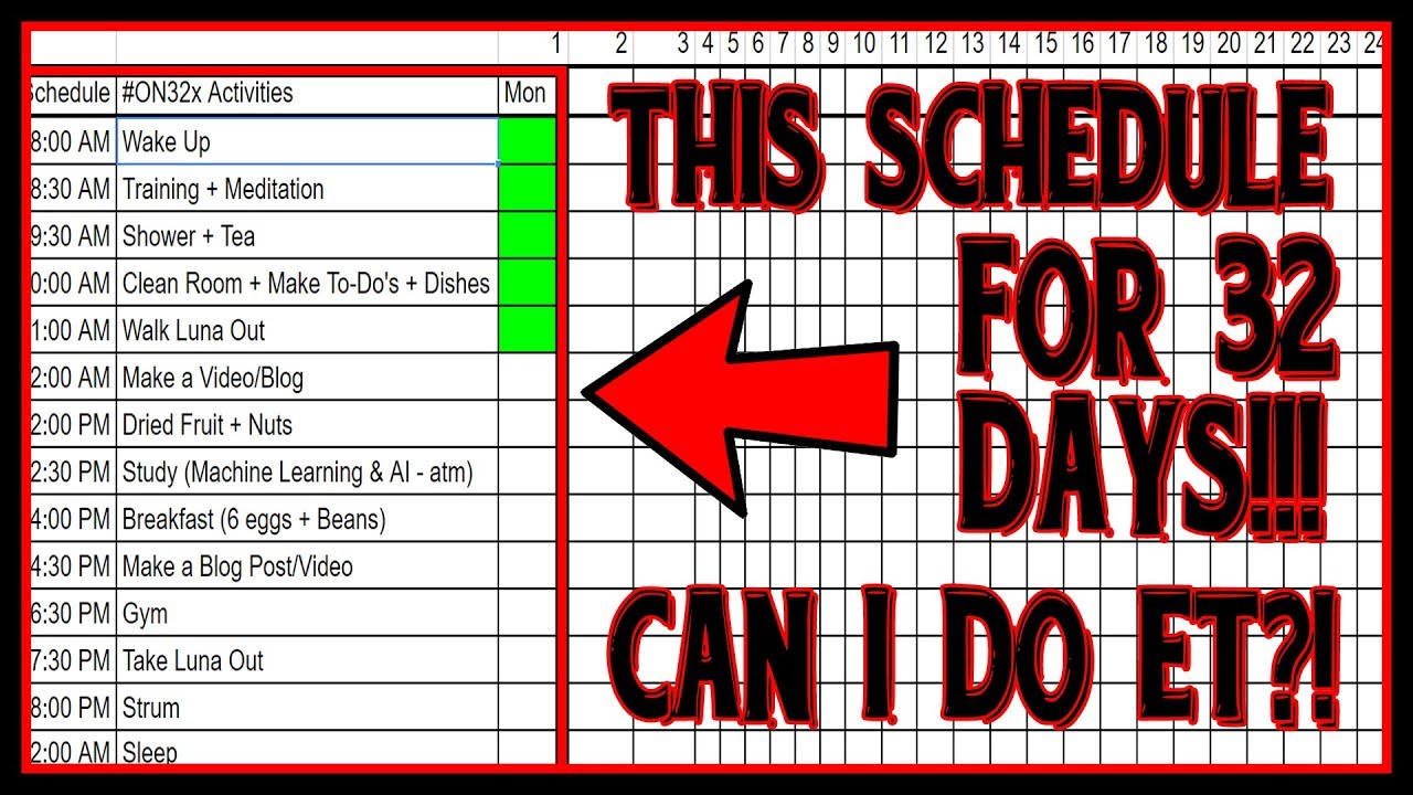#ON32x d.1 - Christmas Challenge Has Began! BONUS GUIDE: HOW TO LOSE YOUR SANITY IN 32 DAYS!