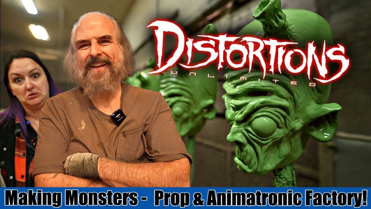 DISTORTIONS Ultd. Создаёт монстров уже 45 лет! Экскурсия по заводу
