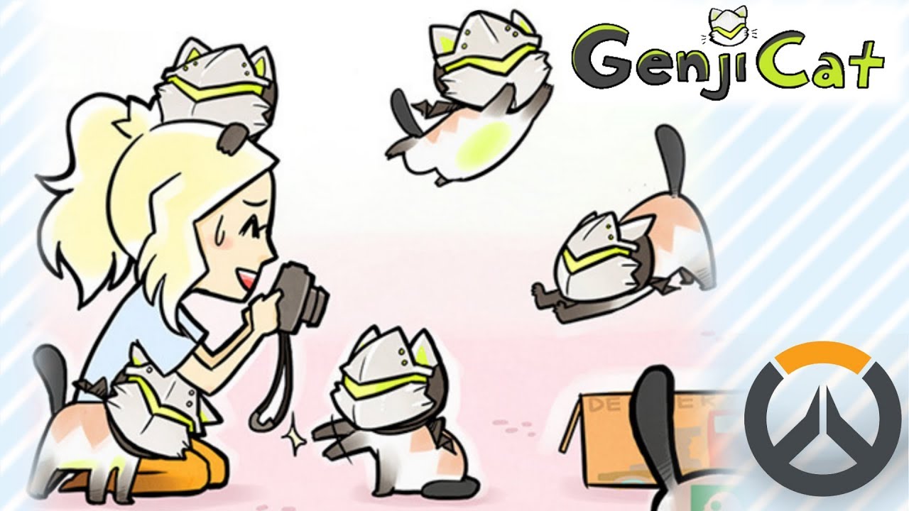 Overwatch Comic Dub: GenjiCat Compilation!