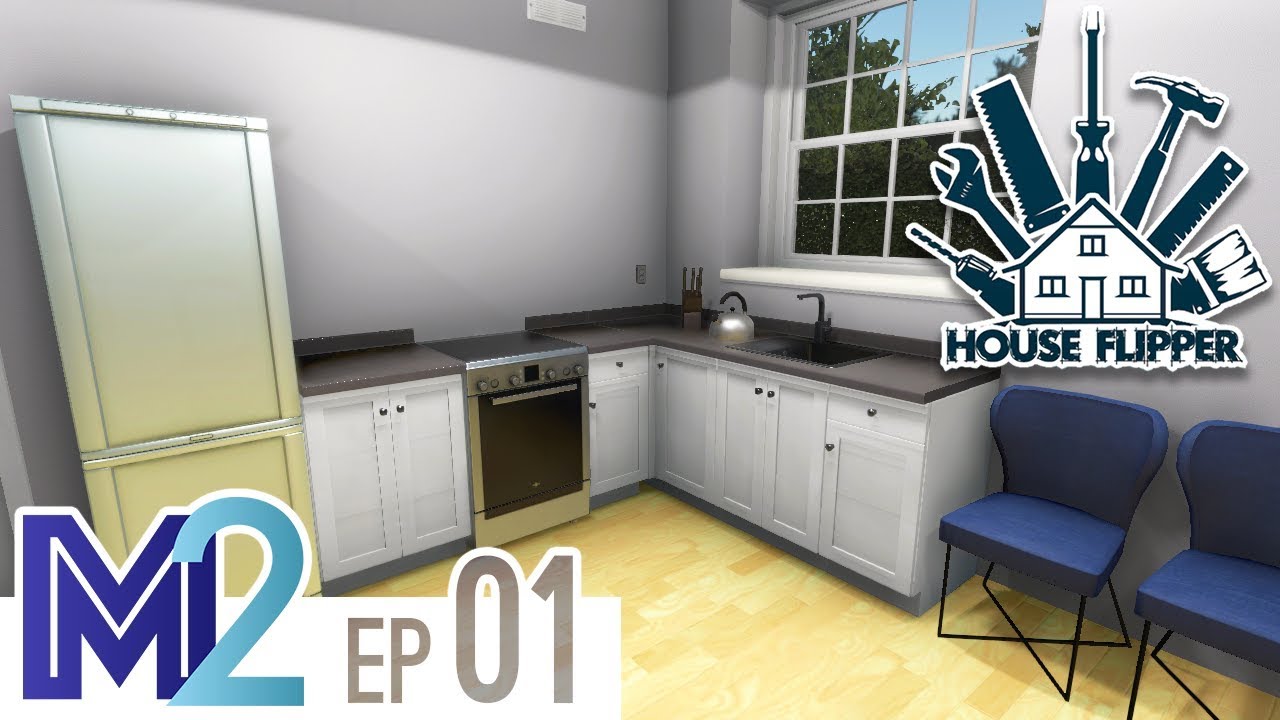 House Flipper Game Ep 1 - Squatters and Critters 🤢