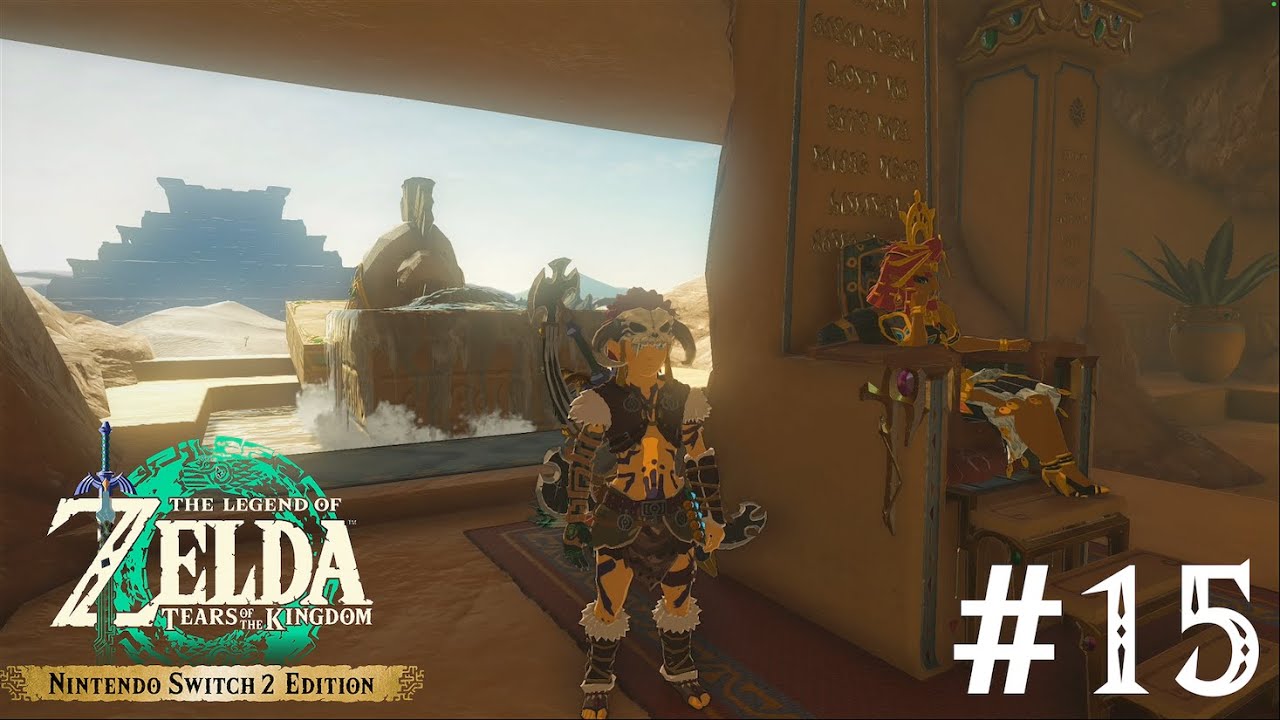 Жара и смерть! Пустыня герудо The Legend of Zelda: Tears of the Kingdom. Nintendo Switch 2 2k 60 fps