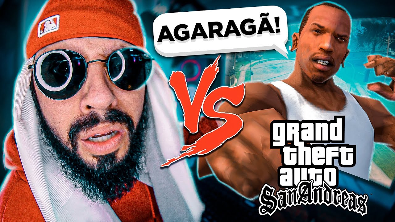 CJ (GTA San Andreas) Vs. Mussoumano - Batalha com Games