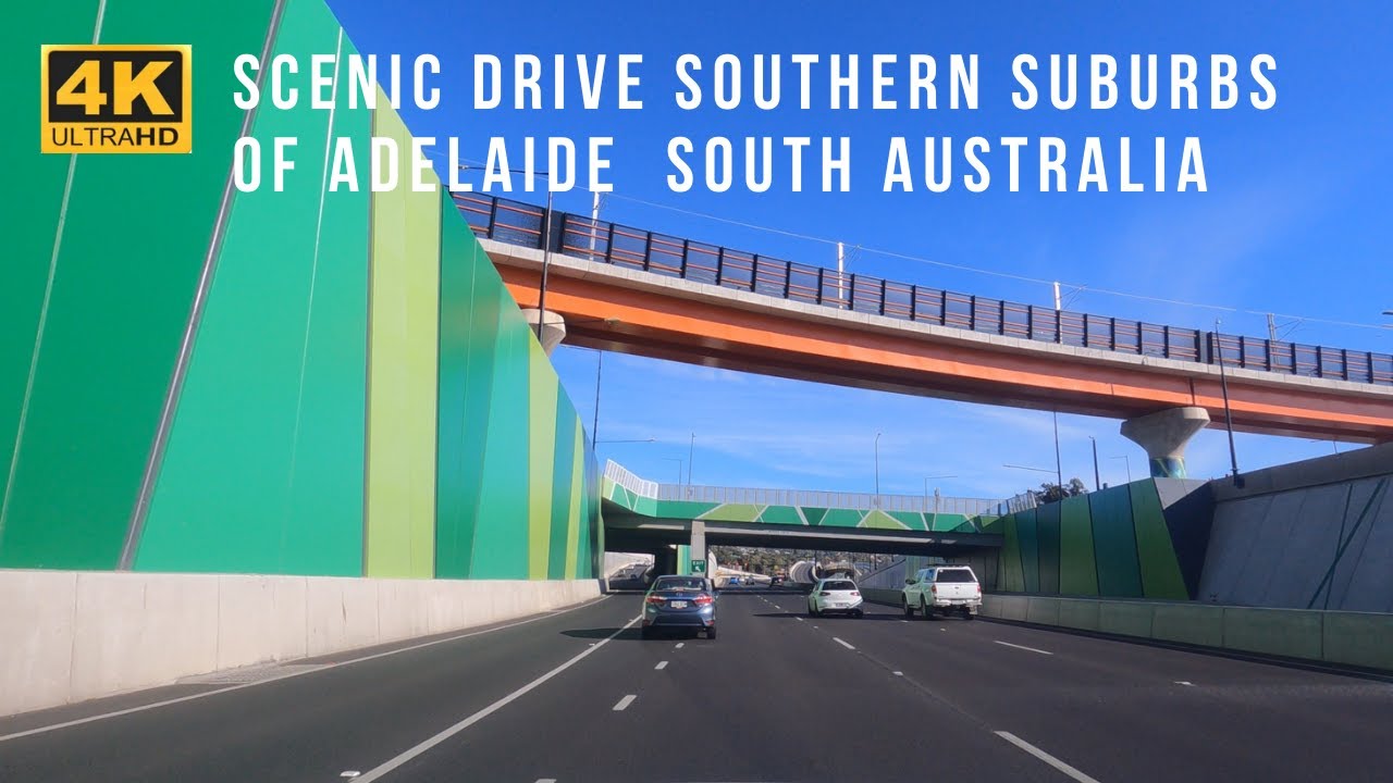 [4k] Scenic Drive Southern Suburbs of Adelaide | South Australia