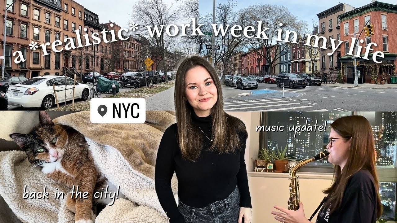 A Realistic Only Sort of Productive Work Week in NYC | vacation is over, music update, nyc storytime