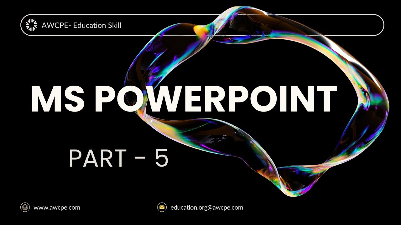 MS POWER POINT PART- 5, POWER POINT COURSE IN HINDI.