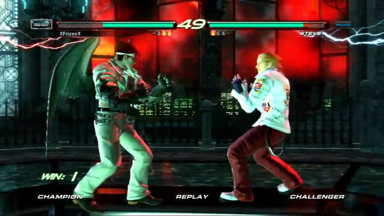 TEKKEN 6 BR: Devil Jin vs Steve Fox [HD] 003