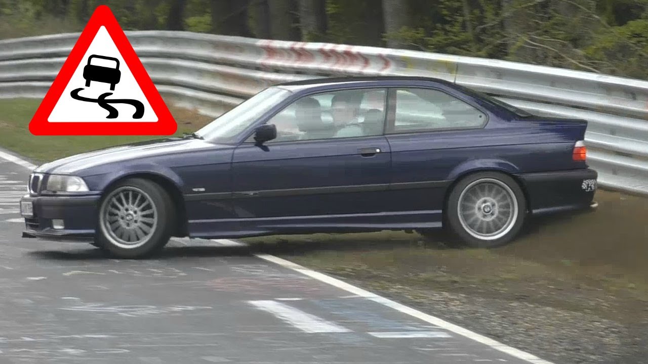 When It Rains at the N&uuml;rburgring Nordschleife! CRASHES, LUCKY PEOPLE & DRIFTS!