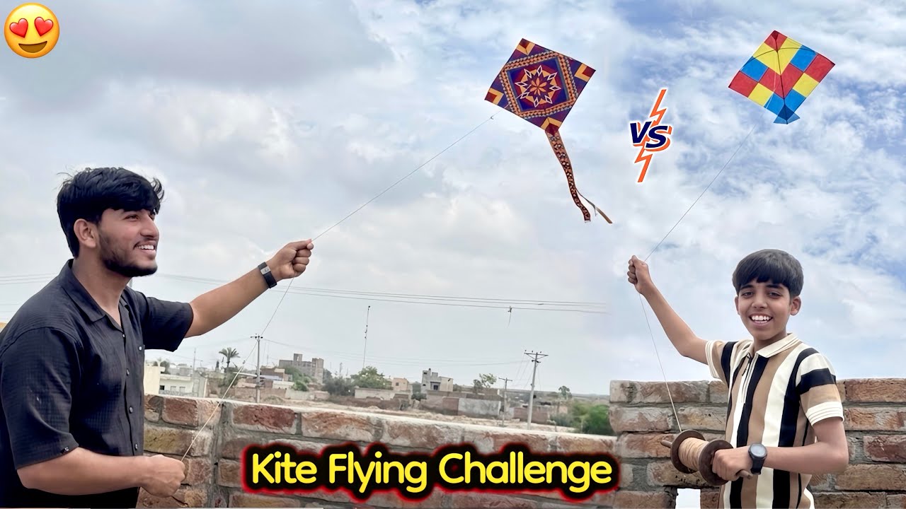 Hammad vs Arsalan 😱 | Kite Flying Challenge 🔥