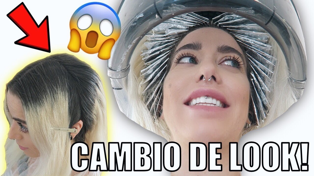 CAMBIO DE LOOK EN DIRECTO! 😱✂️ | Corte y color paso a paso