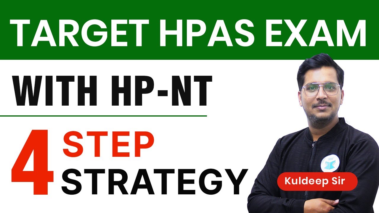 HPAS Preparation with HP NT Exam | Strategy and Guidance for Prelims & Mains | Pattern and Syllabus