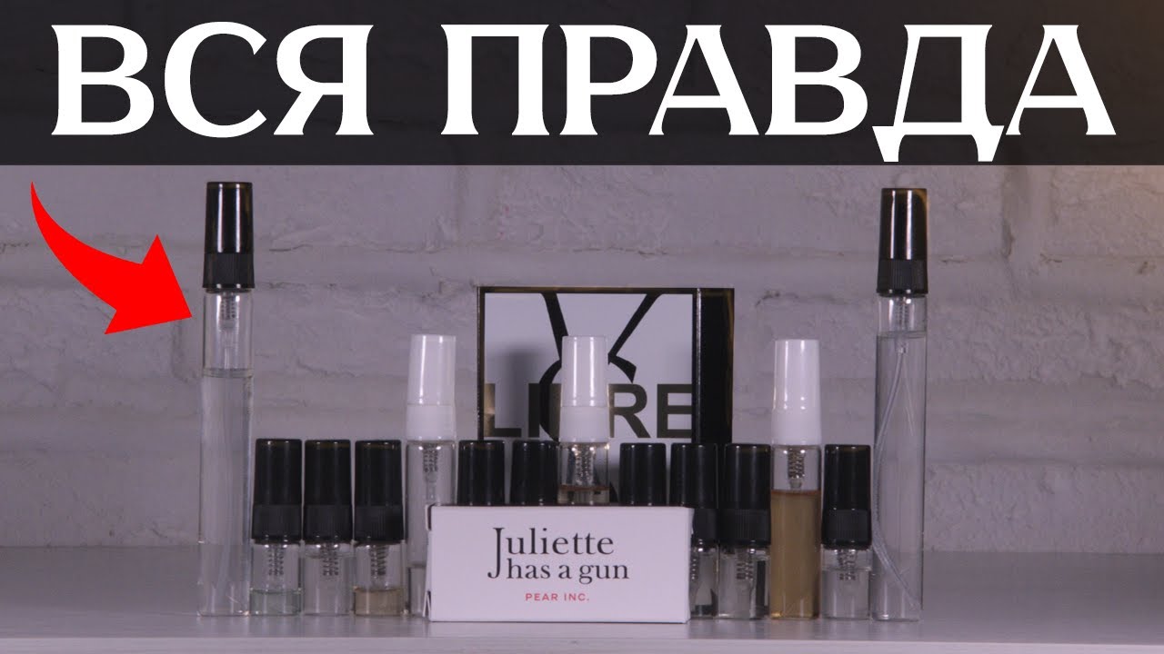 Отливанты духов - ПУСТАЯ трата денег!