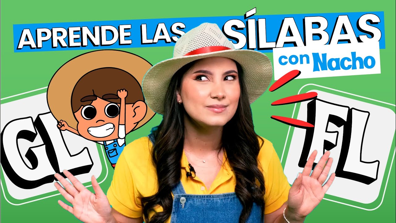 Domina las Sílabas GL y FL con Palabras y Ejemplos Divertidos | ABC | Educación Para Niños