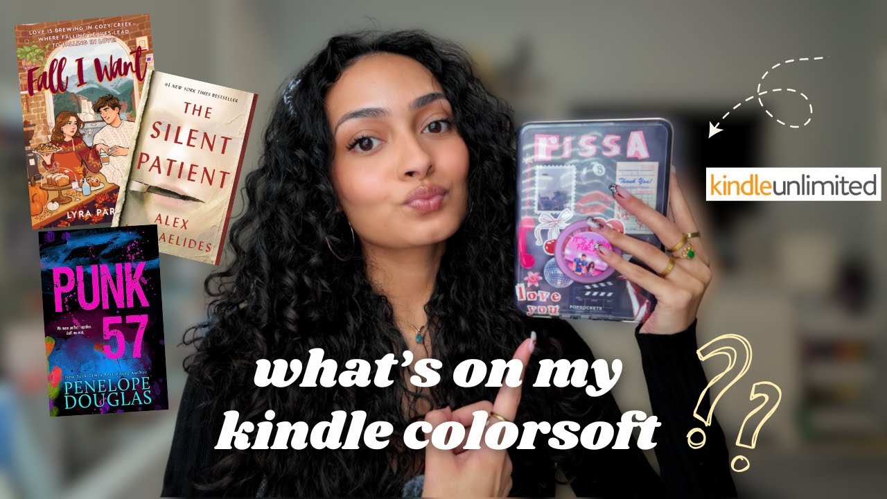 Что есть на моем Kindle Colorsoft | Романтика, триллеры, фэнтези