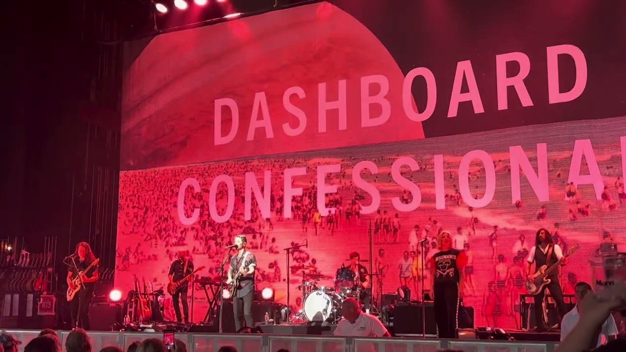 Dashboard Confessional- Stolen - 8/03/25 @TD Pavilion at Mann, Philadelphia Summer Anthem Tour 2025 