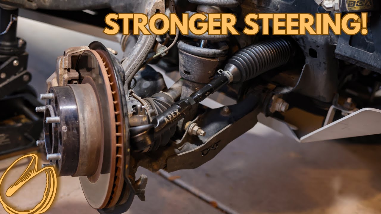 Apex Chassis Tie Rod Install on a 3rd Gen Toyota Tacoma | Heavy-Duty Steering Upgrade