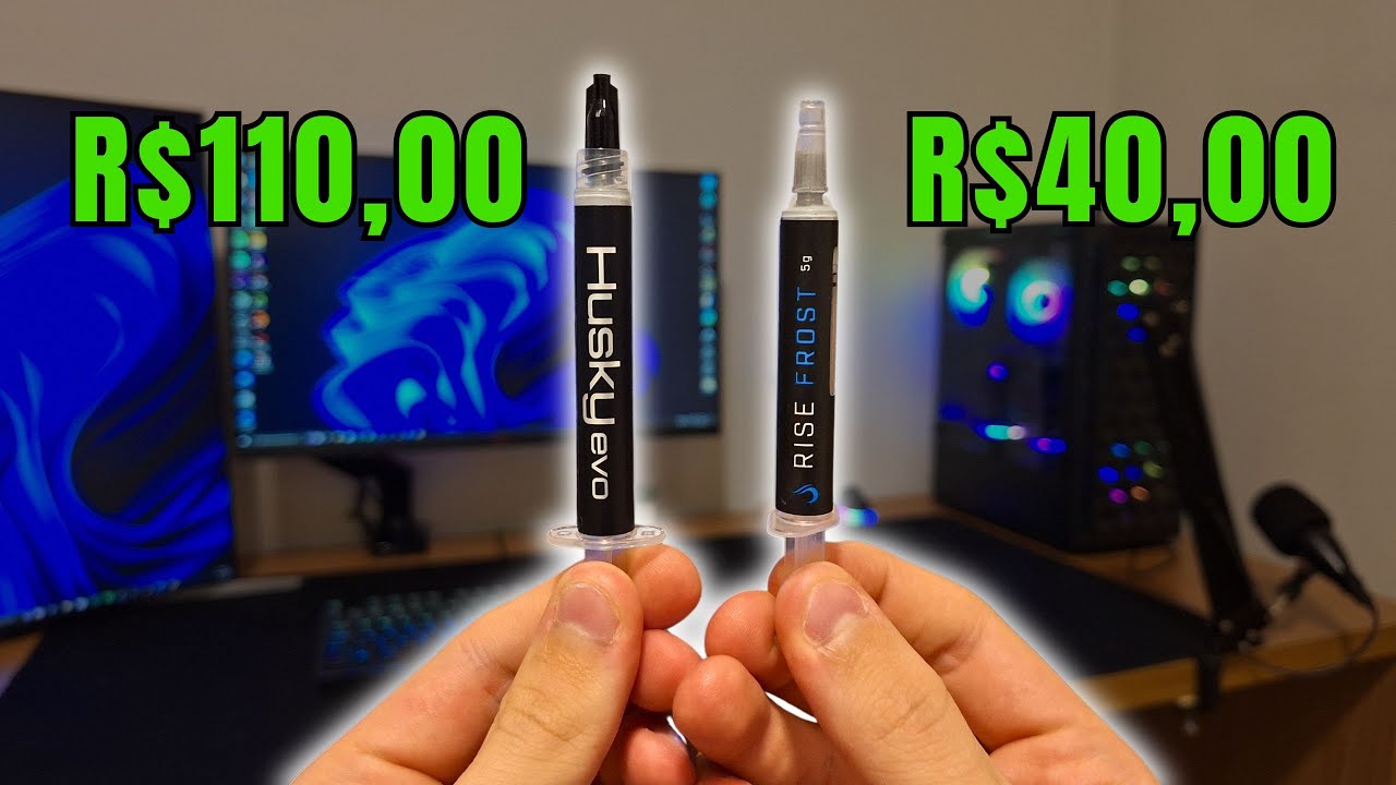 Comprei uma Pasta T&eacute;rmica Car&iacute;ssima e comparei com minha antiga baratinha! Compensou?