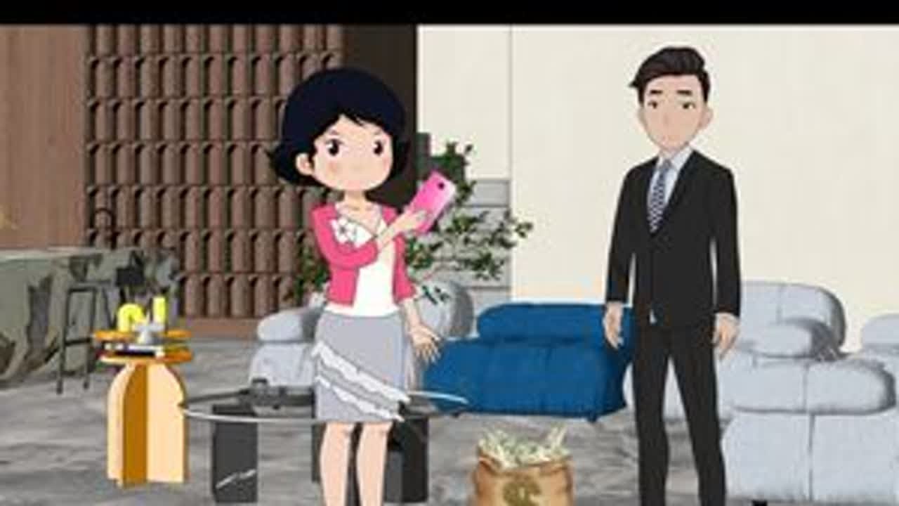 母亲对破产的女儿不管不顾，最终被女儿赶走 #婆媳  #婚姻  #家庭婚姻情感  #原创动画 #尖货星期天