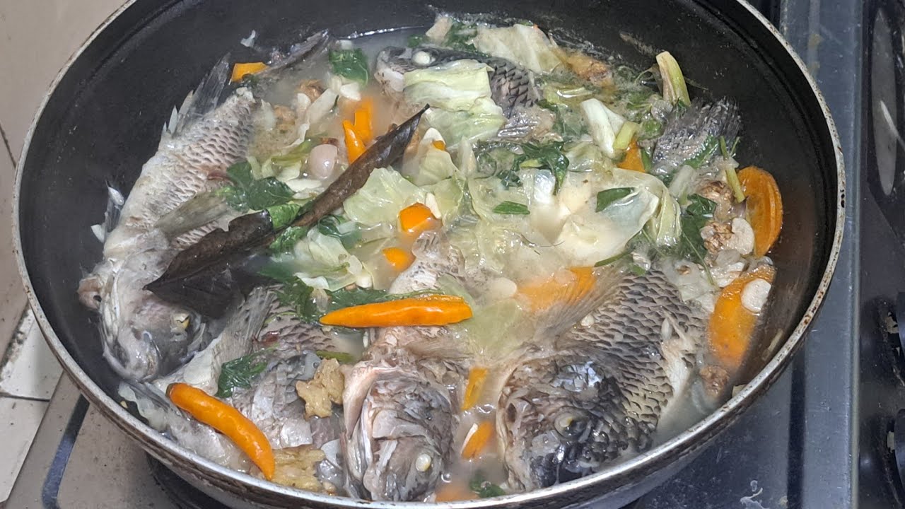 SOP IKAN NILA BUAT SARAPAN PAGI #sopikan #ikannila #sopikannila #cooking #masakanrumahan #simplecook