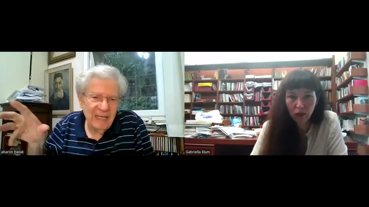 Conversation with Justice Aharon Barak, former Israel's Supreme Court President - BOSTON 25-JUN-2023