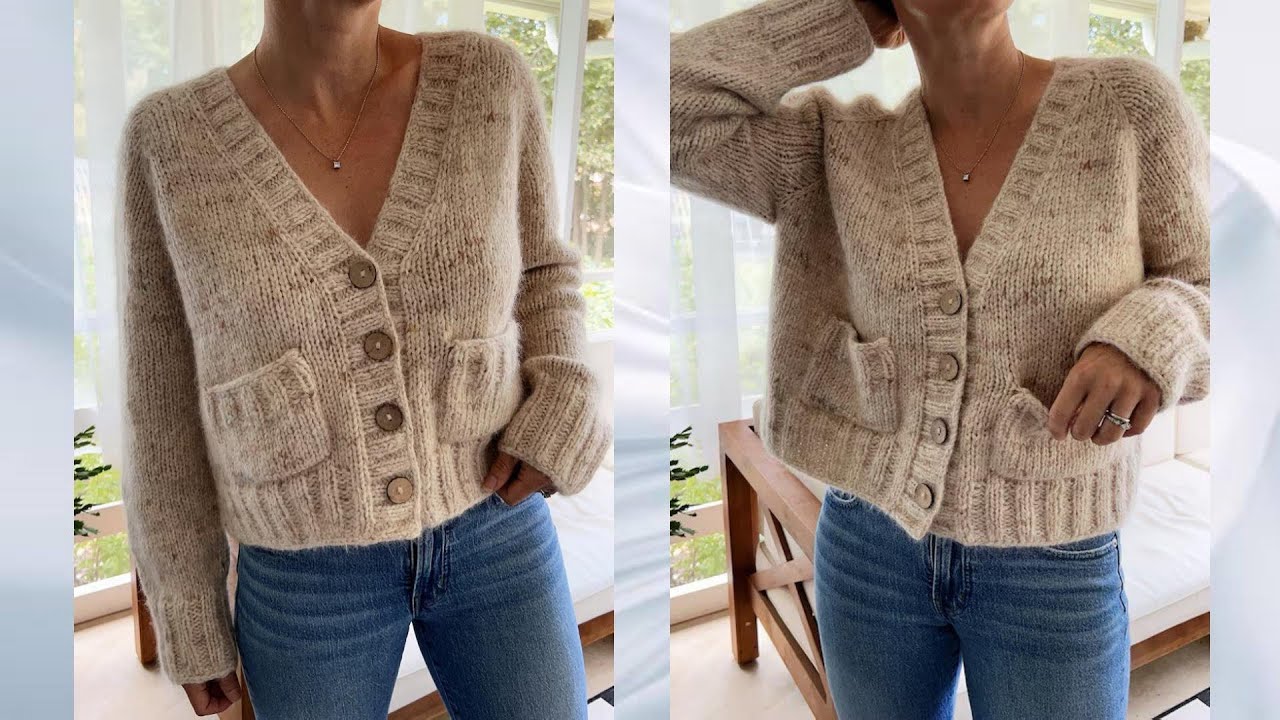 🧶Современные и простые в исполнении вязаные вещи