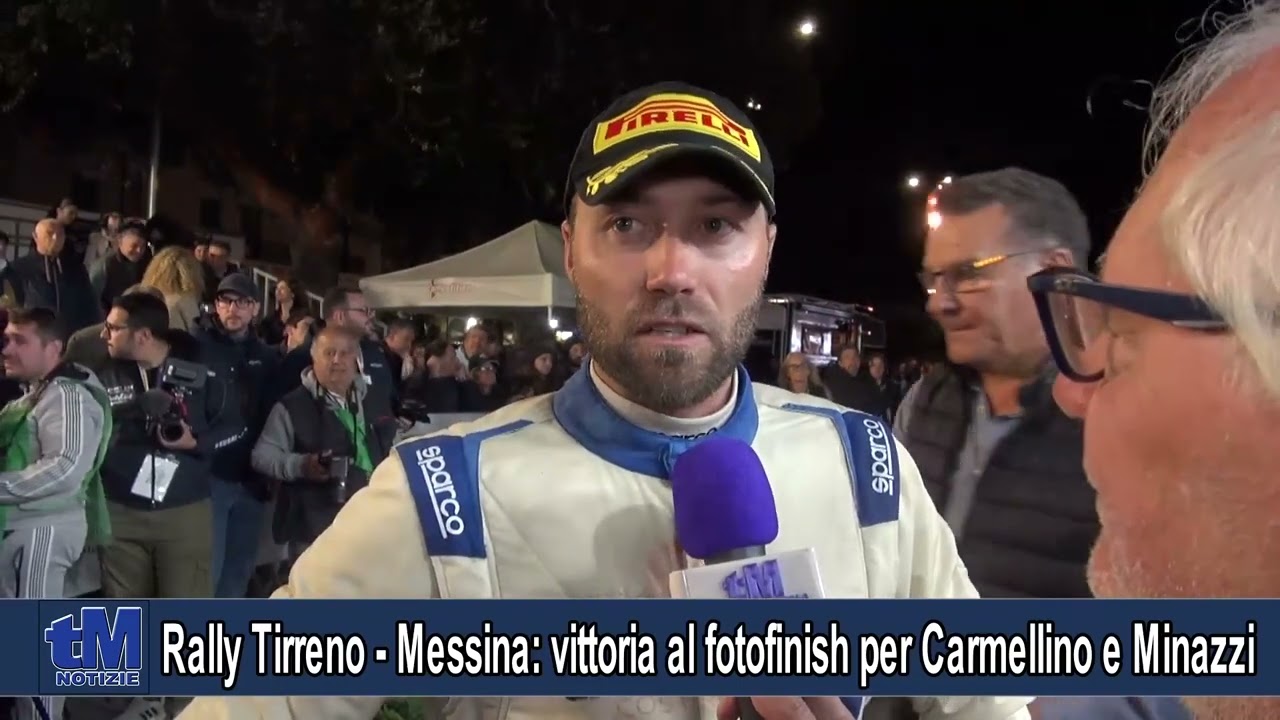 Rally Tirreno - Messina: vittoria al fotofinish per Carmellino e Minazzi