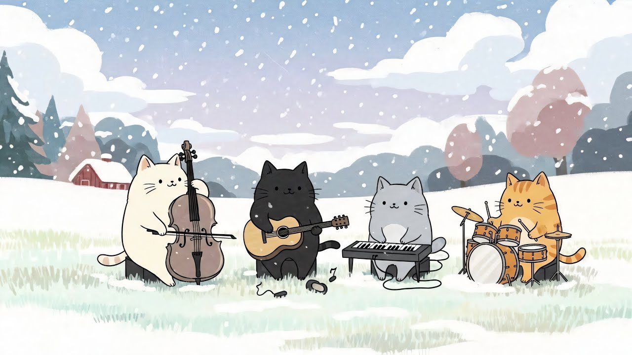 Warm Notes on a Cold Day ☕ Lofi Jazzhop for Calm Focus