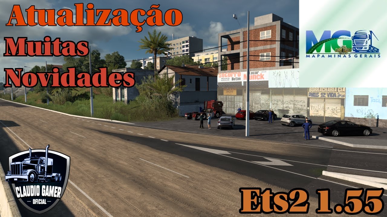 Atualização Mapa Minas Gerais 1.55 Com Muitas Novidades Ets2 1.55