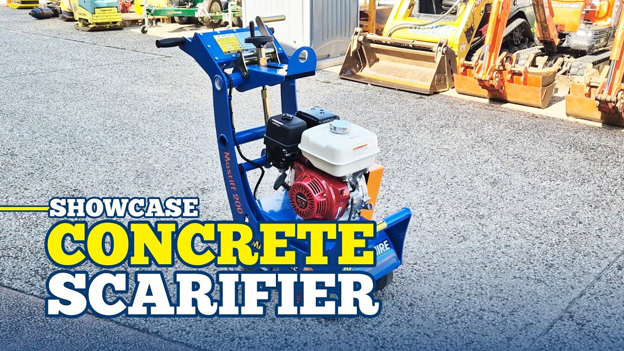Concrete Scarifier Showcase | Master Hire
