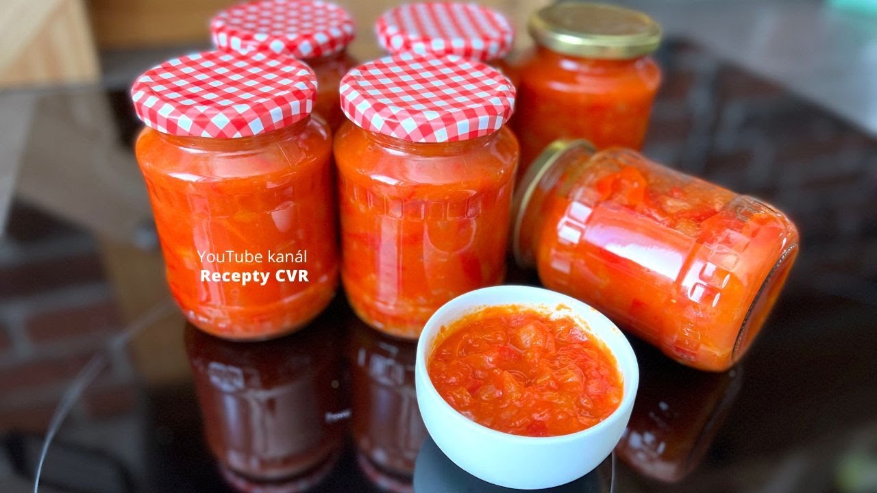 Bulharský šalát | Výborný pikantný šalátik | Recept na zaváranie