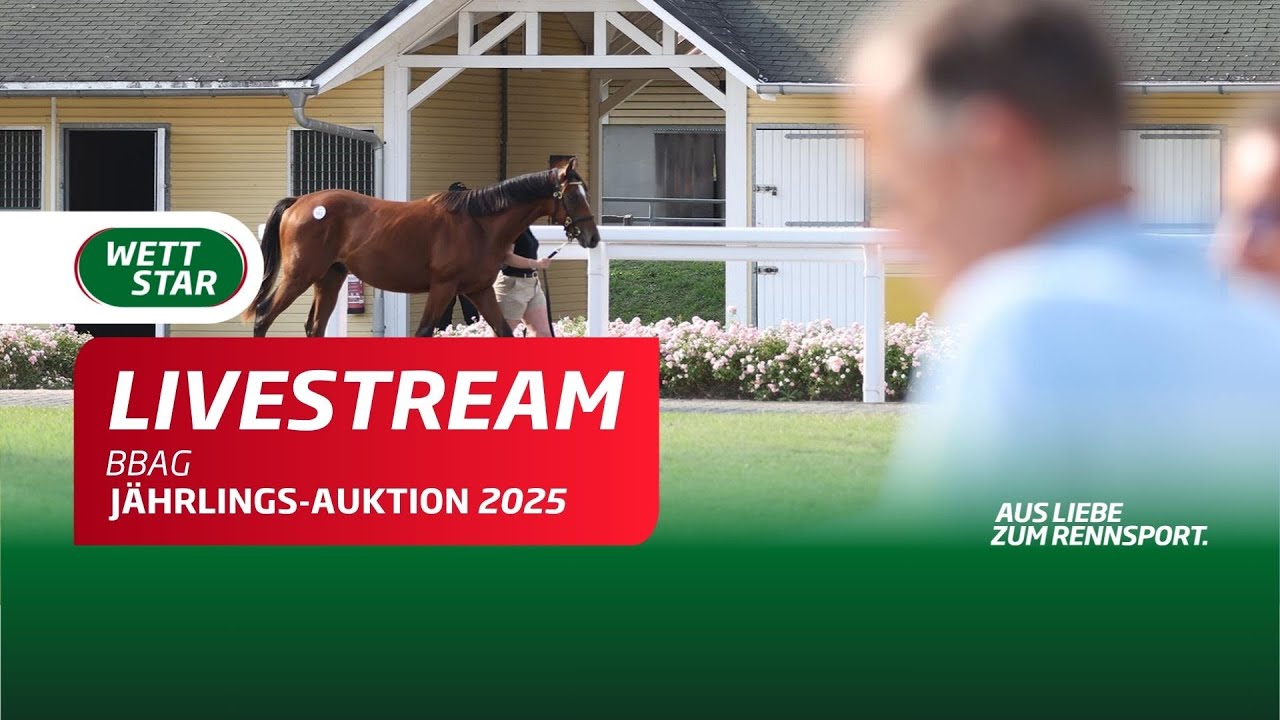 Livestream 05.09. BBAG J&auml;hrlings-Auktion 2025