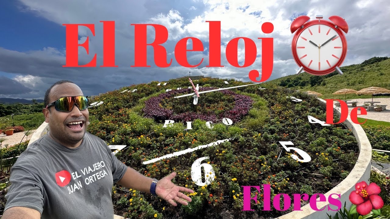 El Reloj Floral más grande de Puerto Rico 🇵🇷| aibonito