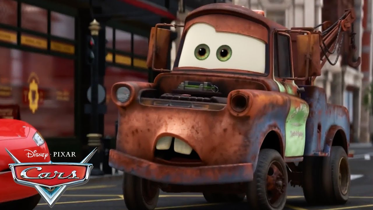 Lightning McQueen Motivates Mater's Confidence | Pixar Cars | @disneyjr
