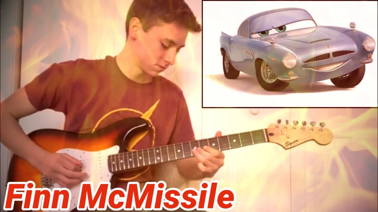 Cars 2 - Finn McMissile theme - Epic guitar cover!!!