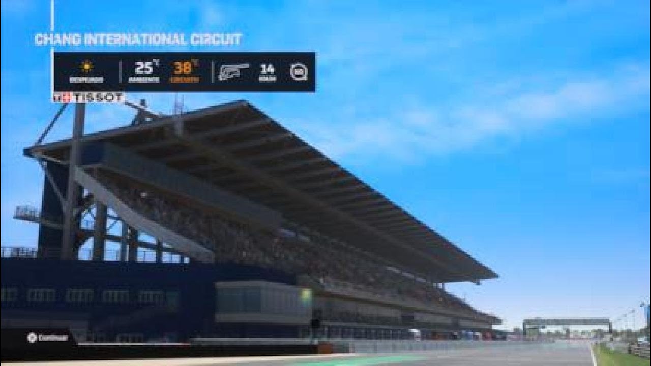 MotoGP 24 Carrera en Tailandia (Moto3) una carrera que se retoma ha 3 vueltas por bandera roja