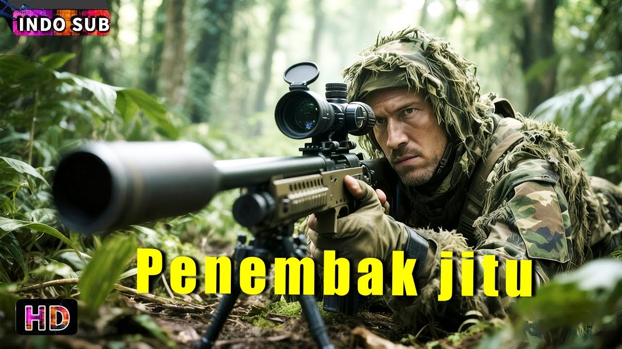 INDO SUB丨Penembak jitu | Penembak jitu meledakkan kendaraan lapis baja dengan satu tembakan | Aksi