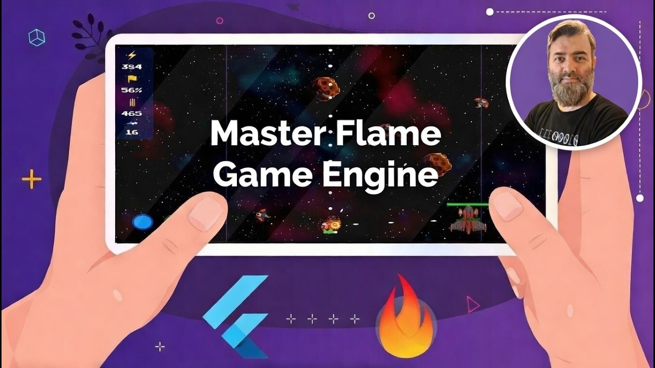 8. Flutter Flame Game Engine - Continuous Rotation Animation