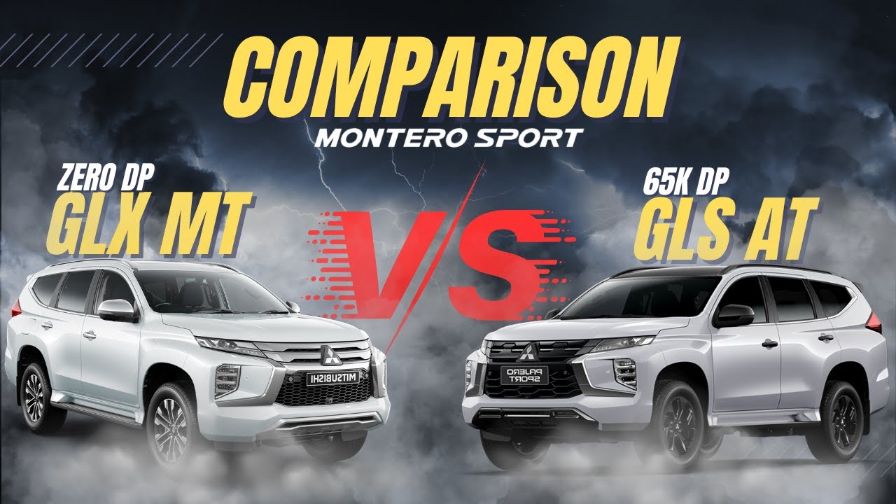 2025 Montero Sport GLX and GLS Comparison | Promo update