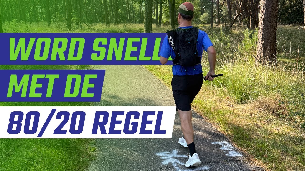 Running with the 80/20 rule: how to get faster without injuries!