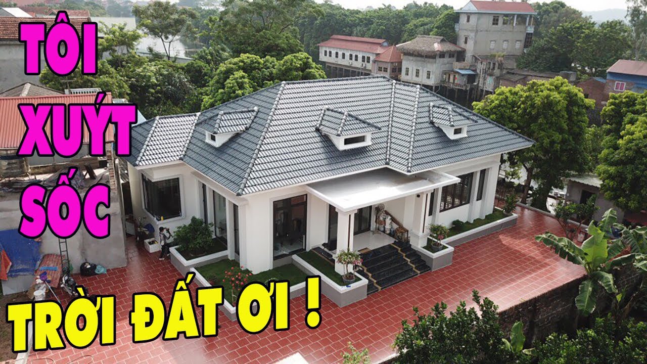 TÔI chưa bao giờ nhìn thấy căn NHÀ VƯỜN NÀO ĐẸP NHƯ THẾ NÀY