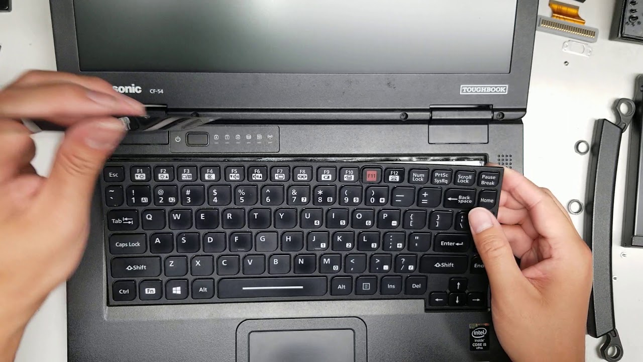 Panasonic TOUGHBOOK CF-54 VAS 6510D Disassembly Repair 4 of 5