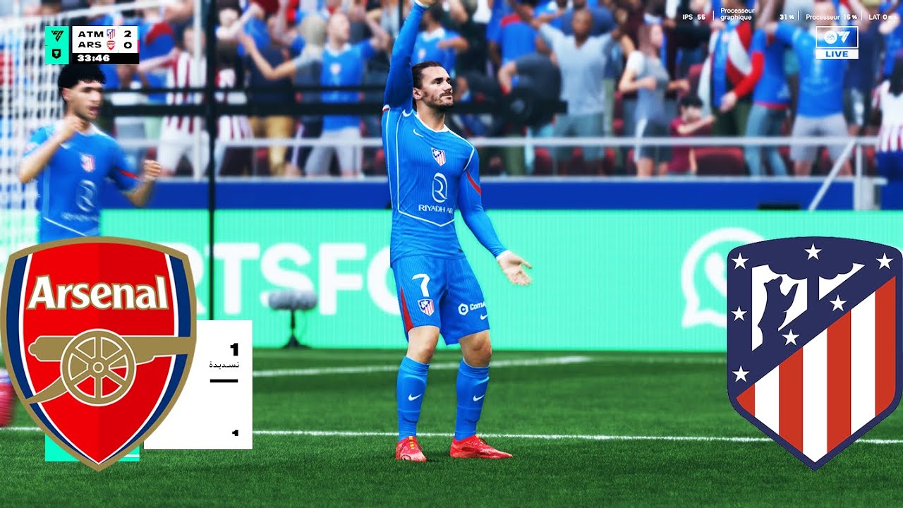 ⚽Arsenal⚽ vs ⚽Atletico Madrid ⚽ EA SPORTS FC 26 🔥
