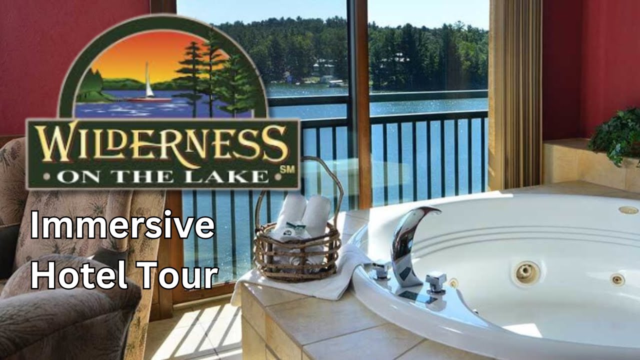 Wilderness on the Lake Hotel Tour : Peaceful & Relaxing- Wisconsin Dells