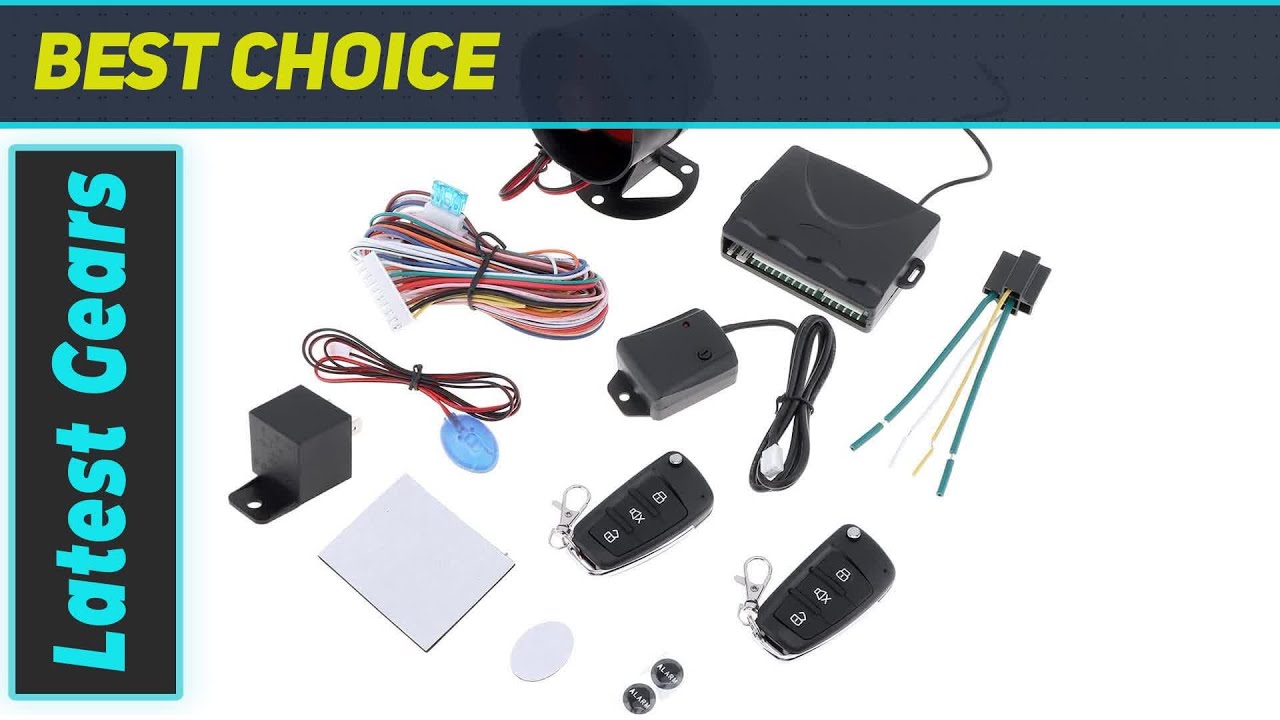 Universal 12V Auto Car Alarm Keyless Entry System: Best Security Upgrade for Your Vehicle