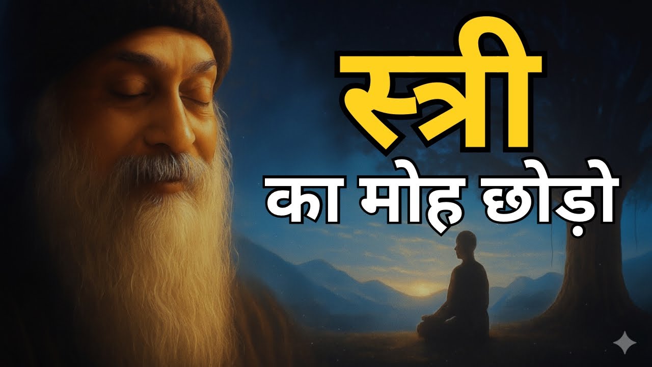 OSHO - स्त्री का मोह छोड़ो | OSHO HINDI SPEECH
