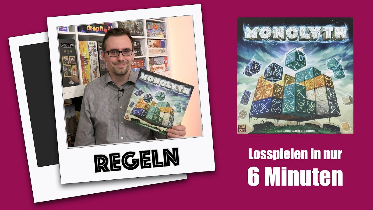 #Regeln - Monolyth (CMON 2022) | 3D Familien Puzzle