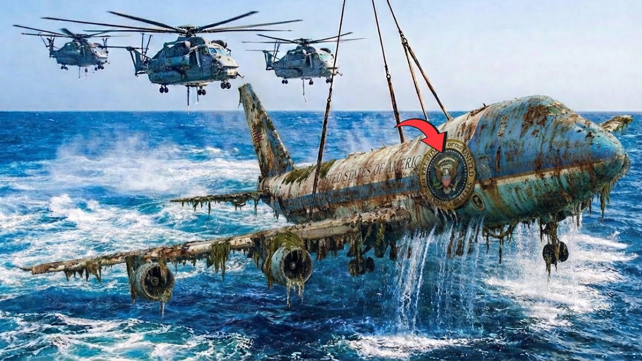 Air Force One Deep Sea Restoration — Presidential Boeing 747 Found on the Ocean Floor
