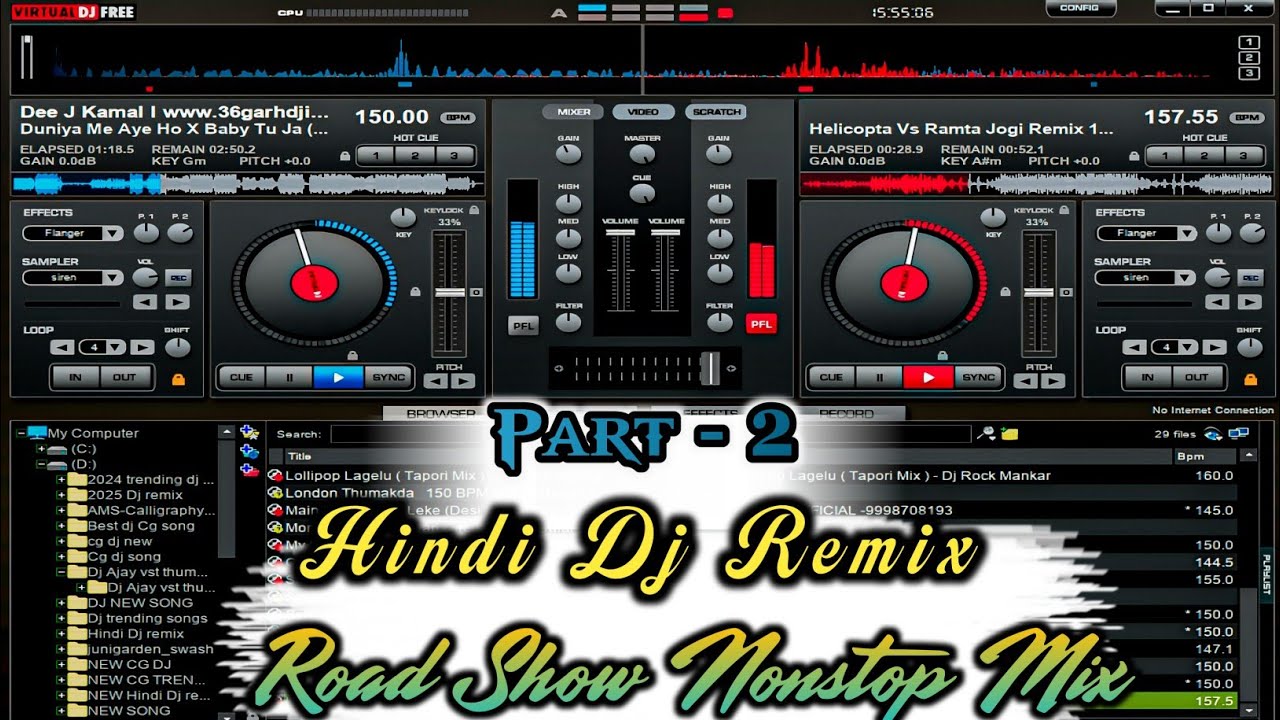 ROAD SHOW-{PART 2} Non Stop DJ Mix 2025 |Hindi Dj SongNonstop 
